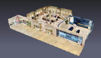 線下店鋪實(shí)景復(fù)刻